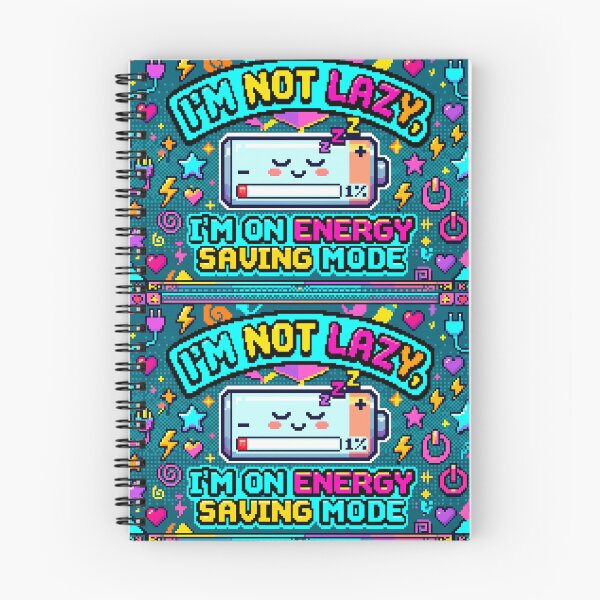 Item preview, Design Im On Energy Saving Mode designed and sold by ART ATTACK ZONE.
