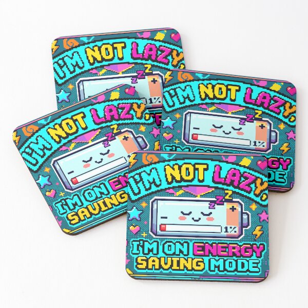 Item preview, Design Im On Energy Saving Mode designed and sold by ART ATTACK ZONE.