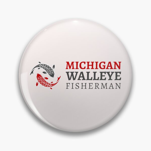 Item preview, MICHIGAN WALLEYE FISHERMAN designed and sold by JamiesLocker.