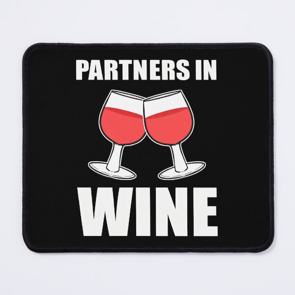 Item preview, Partners In Wine Toasting Glasses designed and sold by GenevieveWood.