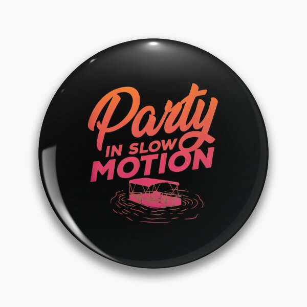 Item preview, Party In Slow Motion Pontoon Boat Water Design designed and sold by SamsonJord.