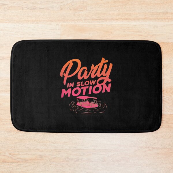 Item preview, Party In Slow Motion Pontoon Boat Water Design designed and sold by SamsonJord.