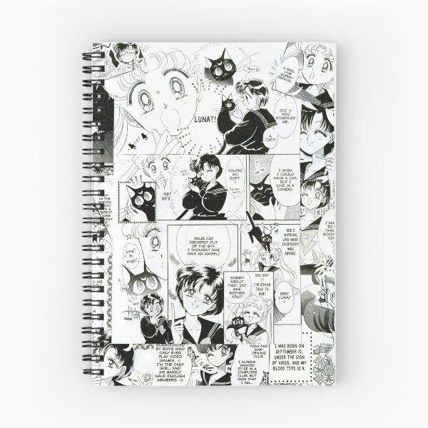 Item preview, Sailor Mercury Manga Collage designed and sold by dreamitingalaxy.