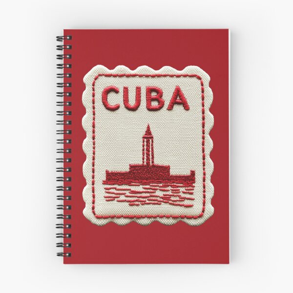 Item preview, Cuba Vintage Travel Patch Morro Castle Embroidered designed and sold by tiigerdad.