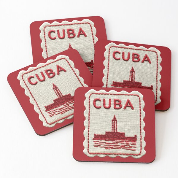 Item preview, Cuba Vintage Travel Patch Morro Castle Embroidered designed and sold by tiigerdad.