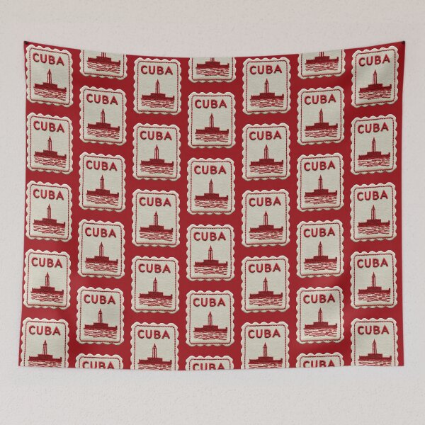 Item preview, Cuba Vintage Travel Patch Morro Castle Embroidered designed and sold by tiigerdad.
