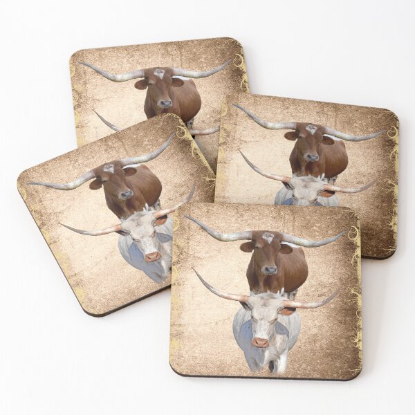 Item preview, LONG HORN CATTLE, ART WORK FOR COUNTRY HOME DECOR designed and sold by Barbara Jean Photo Art And Design.