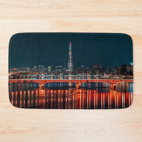 Item preview, Lotte World Tower and Glowing Red Bridge designed and sold by Nightwindow.