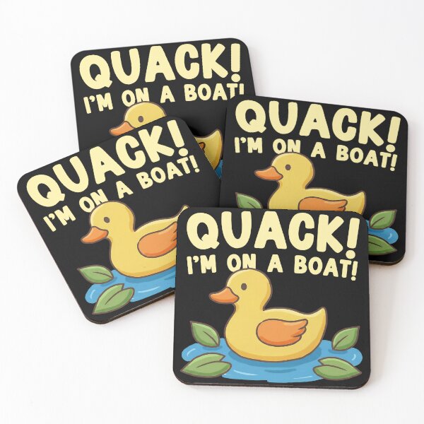 Item preview, Quack! I'm On A Boat designed and sold by NestifyHubStudio.