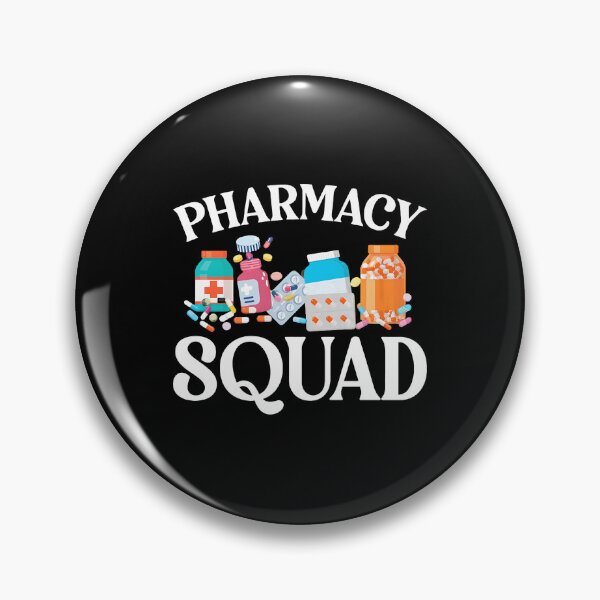 Item preview, Pharmacy Squad Medicine Bottles Graphic designed and sold by RoseMorrison.