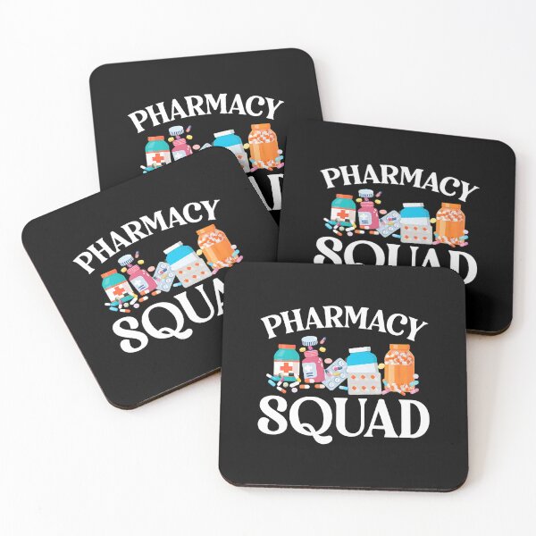 Item preview, Pharmacy Squad Medicine Bottles Graphic designed and sold by RoseMorrison.