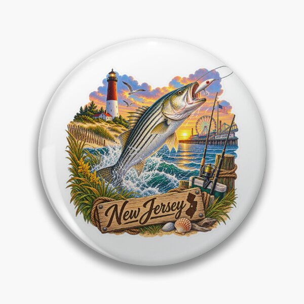 Item preview, New Jersey Hunting & Fishing designed and sold by Whimspired By Paxx.