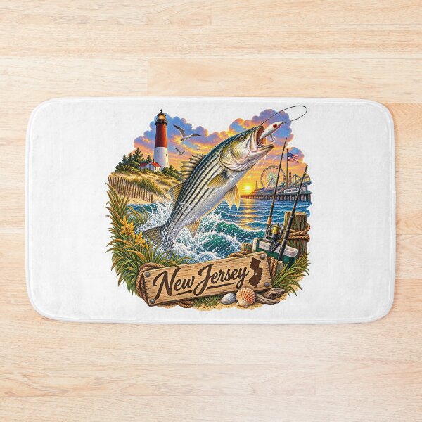 Item preview, New Jersey Hunting & Fishing designed and sold by Whimspired By Paxx.
