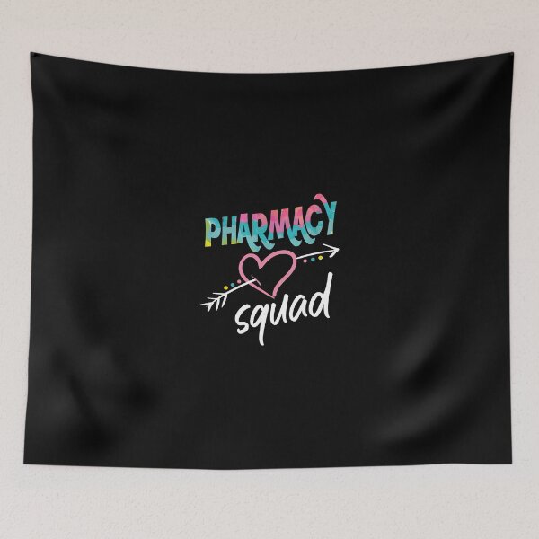 Item preview, Pharmacy Squad Tie Dye Heart Arrow Medical Profession Graphic designed and sold by SamsonJord.