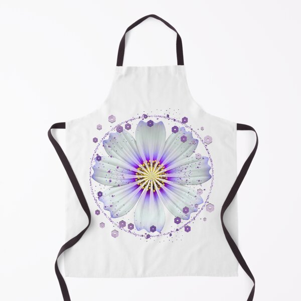 Item preview, Glowing Purple and White Floral Mandala - Part of a 6-Color Collection designed and sold by MinimalAurashop.