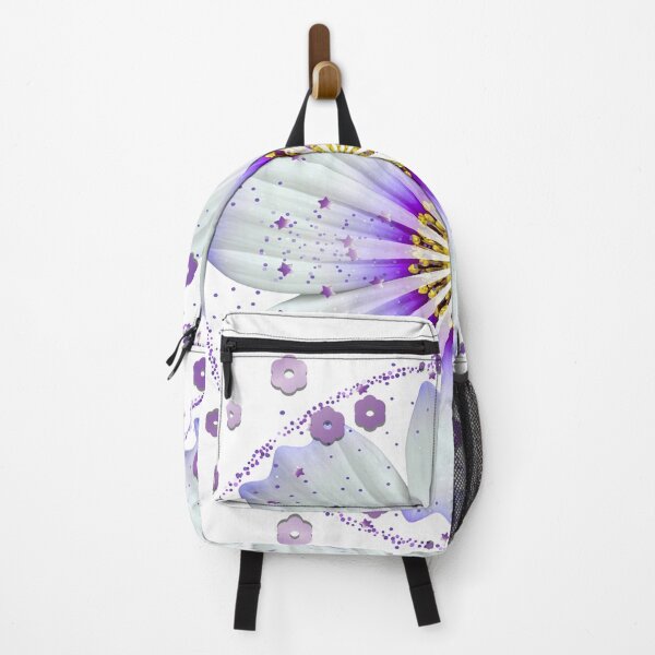 Item preview, Glowing Purple and White Floral Mandala - Part of a 6-Color Collection designed and sold by MinimalAurashop.