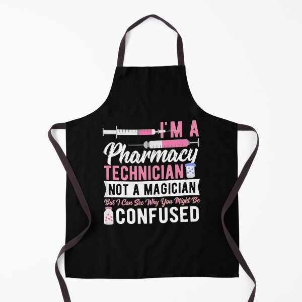 Item preview, Pharmacy Technician Not A Magician Confused Funny designed and sold by RoseMorrison.