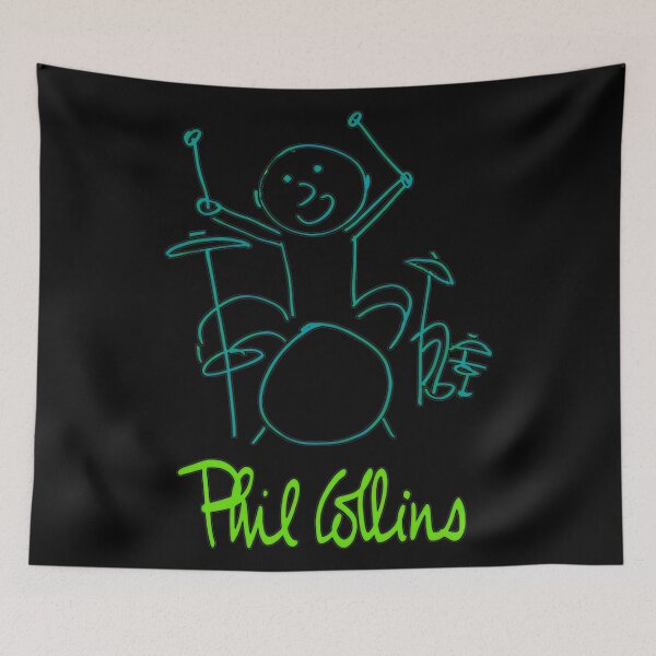 Item preview, Phil Collins, cantante y baterista designed and sold by AselaDesigns.