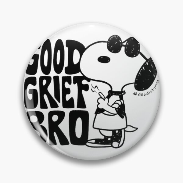 Item preview, Good Grief Bro Black Typography | Perfect Gift For You And Friends designed and sold by Trendy Tee.