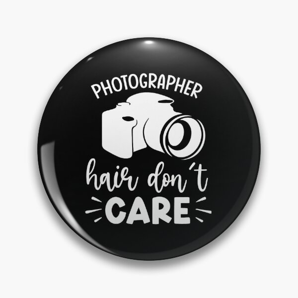 Item preview, Photographer Hair Dont Care Camera Graphic designed and sold by SamsonJord.