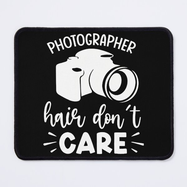Item preview, Photographer Hair Dont Care Camera Graphic designed and sold by SamsonJord.
