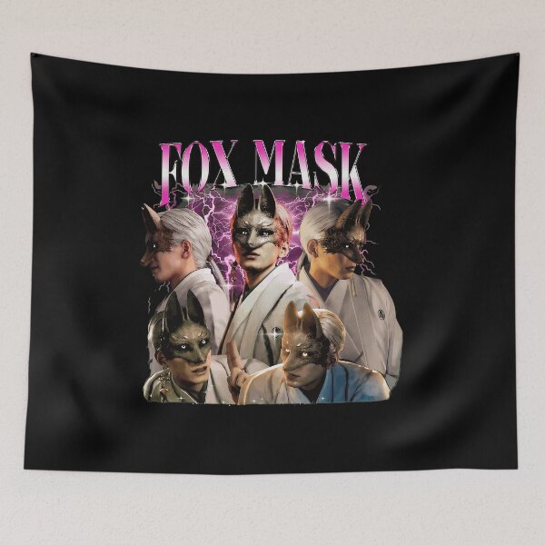 Item preview, Vintage Fox Mask Lightning Retro  designed and sold by ObannionSier.