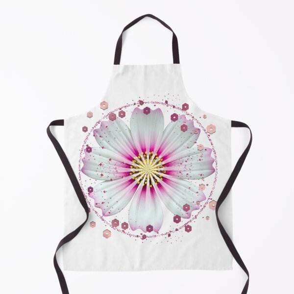 Item preview, Glowing Pink and White Floral Mandala - Part of a 6-Color Collection designed and sold by MinimalAurashop.