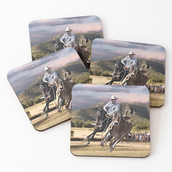 Item preview, CATTLE ROUND UP, WESTERN ART FOR HOME DECOR designed and sold by Barbara Jean Photo Art And Design.