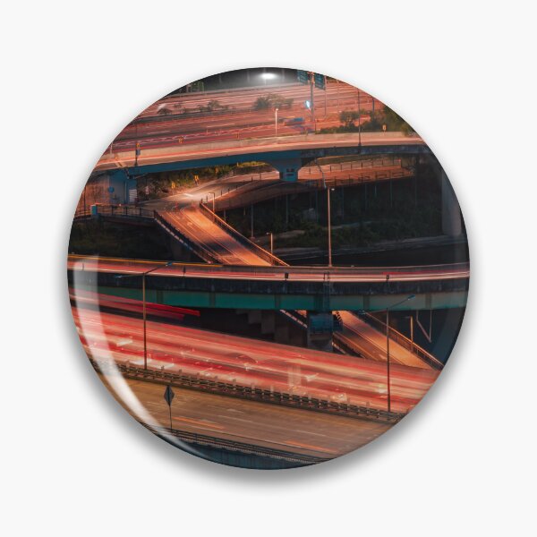 Item preview, Curved Highway Loop with Light Trails designed and sold by Nightwindow.