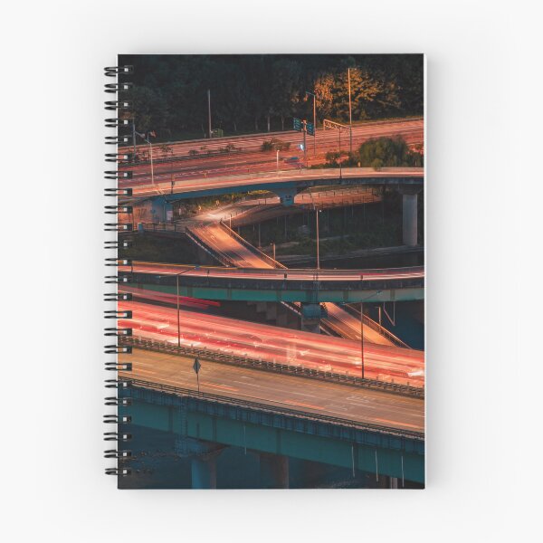 Item preview, Curved Highway Loop with Light Trails designed and sold by Nightwindow.
