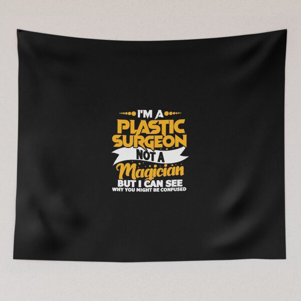 Item preview, Plastic Surgeon Not Magician Funny Medical Humor designed and sold by SamsonJord.