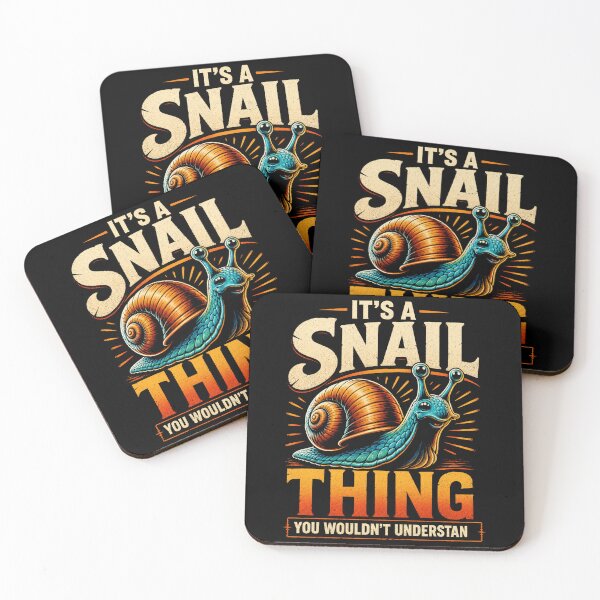 Item preview, It's a Snail Thing You Wouldn't Understand Funny Snail Lover Design designed and sold by MiALopezArt.