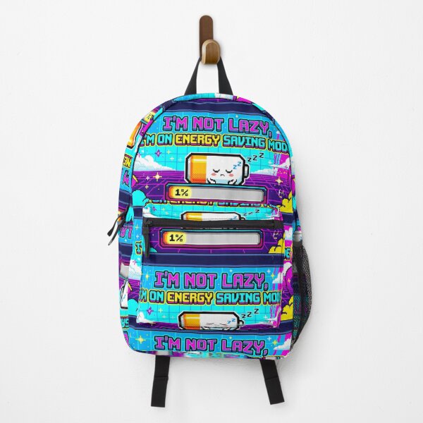 Item preview, Zzz Energy Saving Mode Neon Colors designed and sold by ART ATTACK ZONE.
