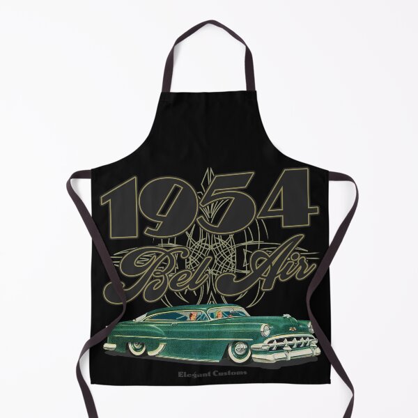Item preview, 1954 Bel Air Chopped with text - Lowrider, Kustom, Hot Rod, Muscle Car designed and sold by Elegant Customs.