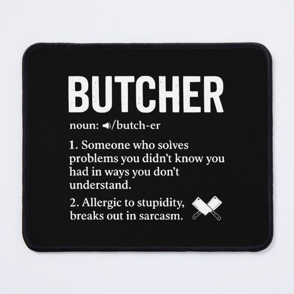 Item preview, butcher definition designed and sold by Amareajaosa.