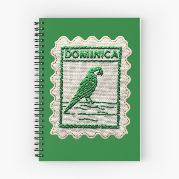 Item preview, Dominica Travel Patch Sisserou Parrot Embroidered designed and sold by tiigerdad.