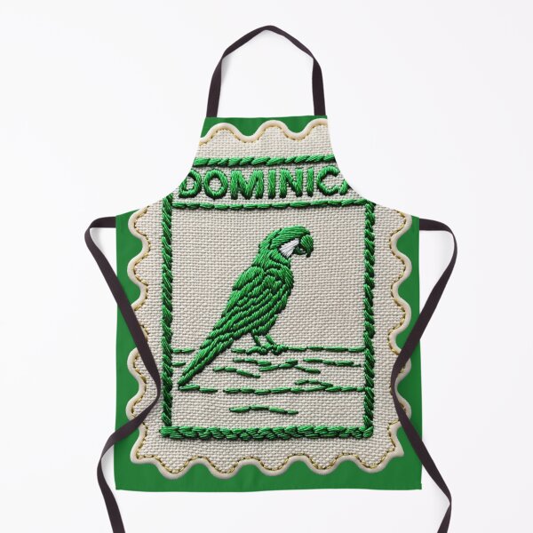 Item preview, Dominica Travel Patch Sisserou Parrot Embroidered designed and sold by tiigerdad.