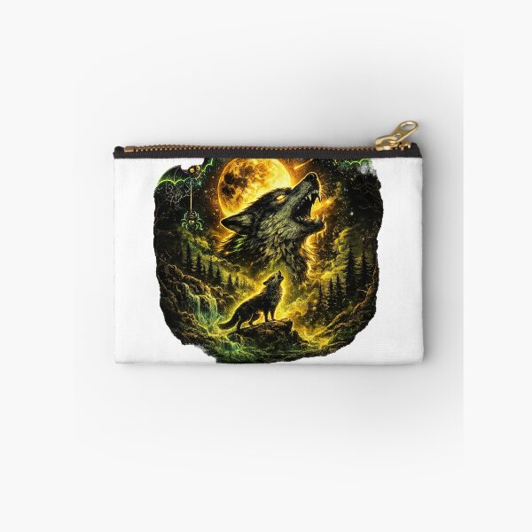 Item preview, Gothic Werewolf Full Moon Halloween Wolf Lover Gift designed and sold by QuiteOrbit.