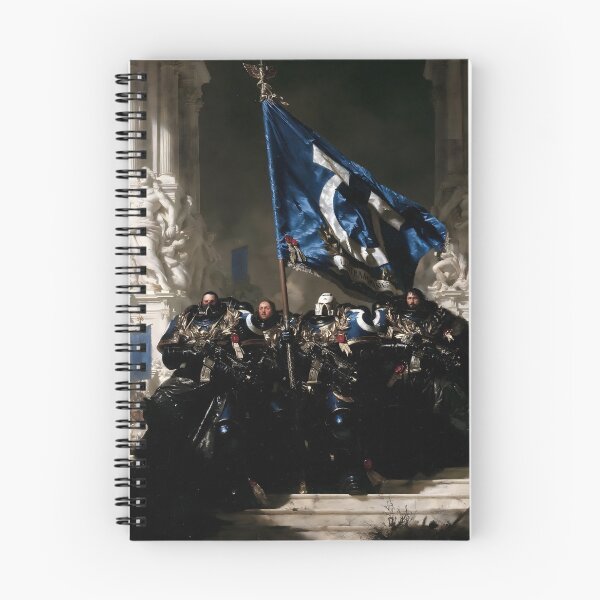Item preview, Honor of Ultramar – Classical Oil Painting Ultramarines Banner designed and sold by BravenBold.