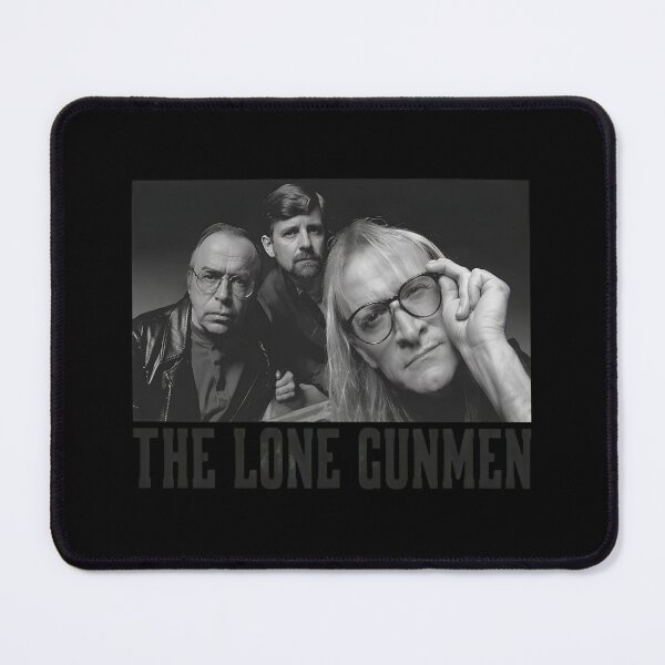 Item preview, The Lone Gunmen B&W Retro Portrait designed and sold by SilentCosmos.