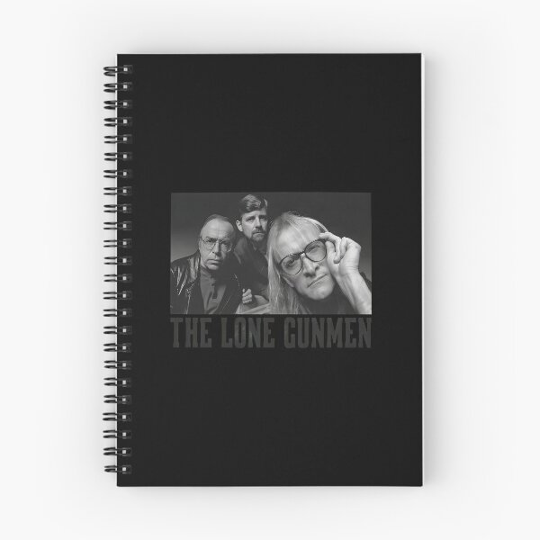 Item preview, The Lone Gunmen B&W Retro Portrait designed and sold by SilentCosmos.