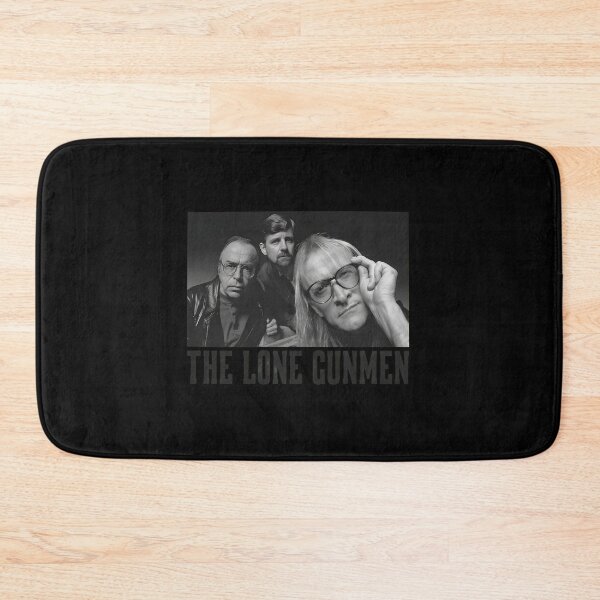 Item preview, The Lone Gunmen B&W Retro Portrait designed and sold by SilentCosmos.