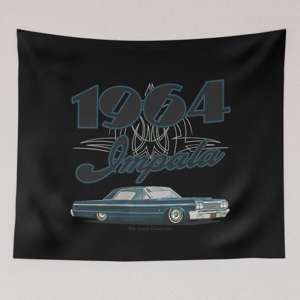 Item preview, 1964 Impala 2.0 with text - Lowrider, Kustom, Hot Rod, Muscle Car designed and sold by Elegant Customs.