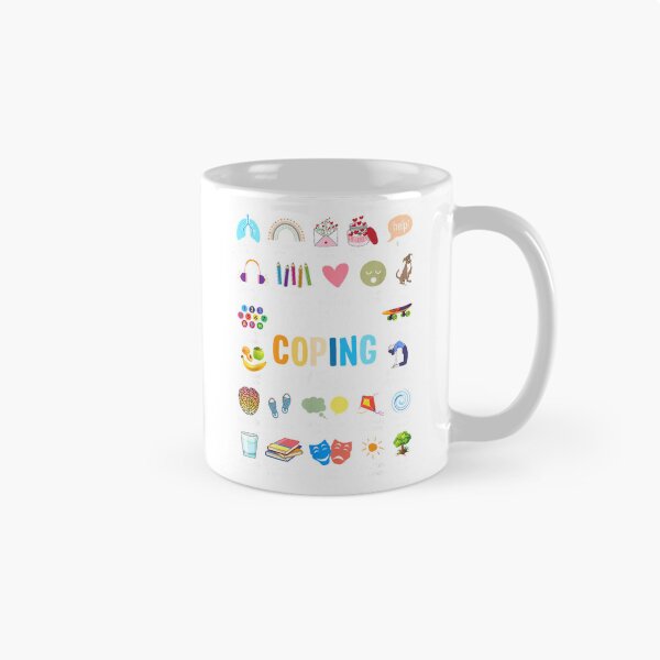 Item preview, Healthy Coping Skills Counselor Mental Health Awareness T-Shirt designed and sold by teluguredbubble.