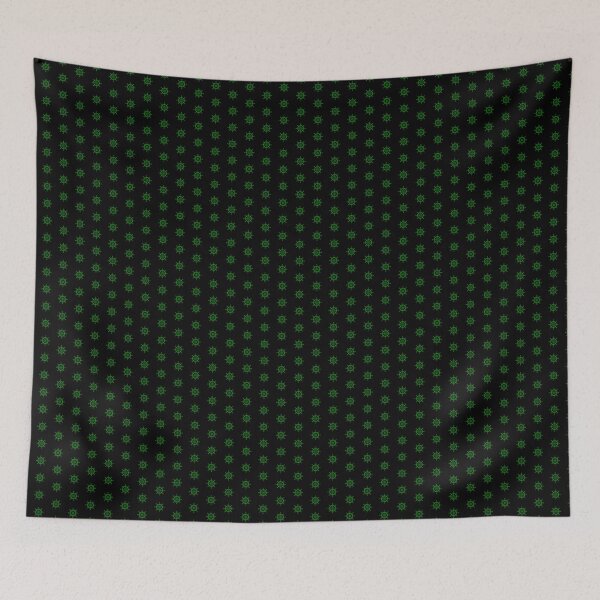 Item preview, Green Nautical Ship Wheel Design designed and sold by pattern-archive.