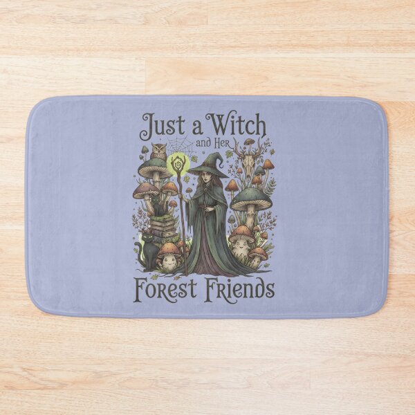 Item preview, Forest Witch Mushroom Owl Black Cat Graphic designed and sold by Exquisite Design Studio „Paculówka”.
