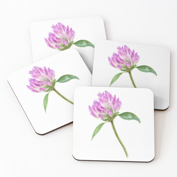 Item preview, Pink Clover Botanical Watercolor designed and sold by Shew Gallery.