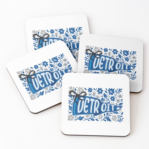 Item preview, Detroit Floral Pennant designed and sold by anayortwine.