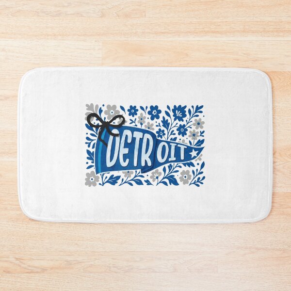 Item preview, Detroit Floral Pennant designed and sold by anayortwine.