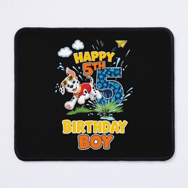 Item preview, Happy 5th Birthday Pup  designed and sold by fujiwaraaran25.